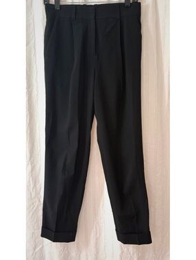 COS Black Tailored Pants Size US 2 with Minor Inseam Damage #fallfashion